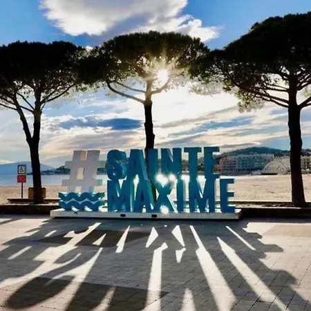 Belle Arboree, Climatise, Piscine, A 500m De La Sainte-Maxime